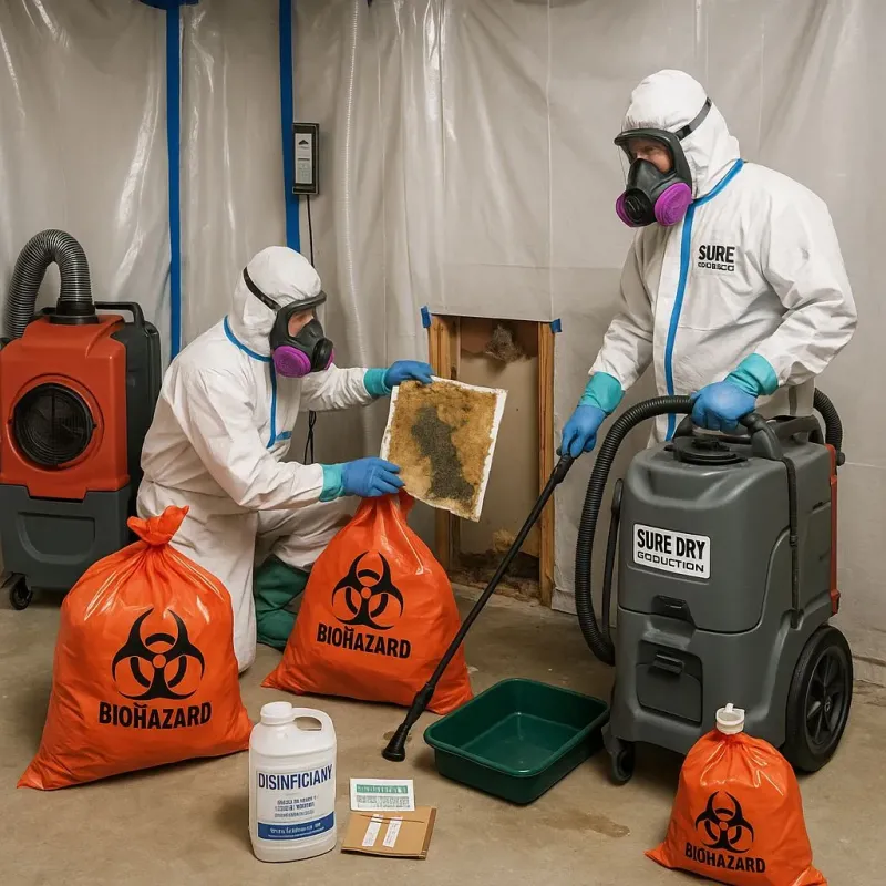 Contaminated Water Handling Protocols process in Dakota County, NE